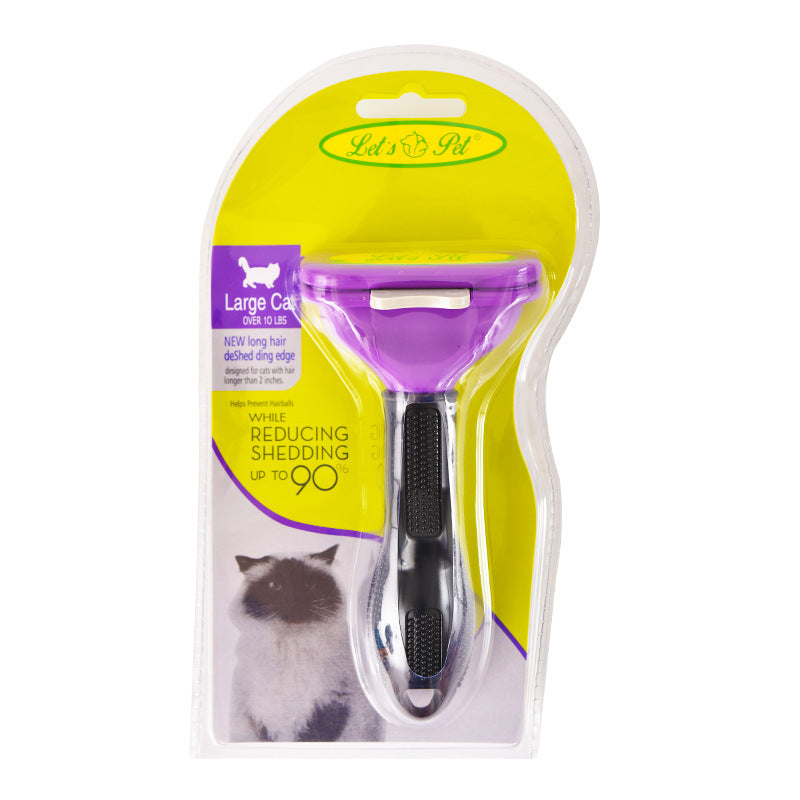Pet Deshedding Brush — Multiple Sizes
