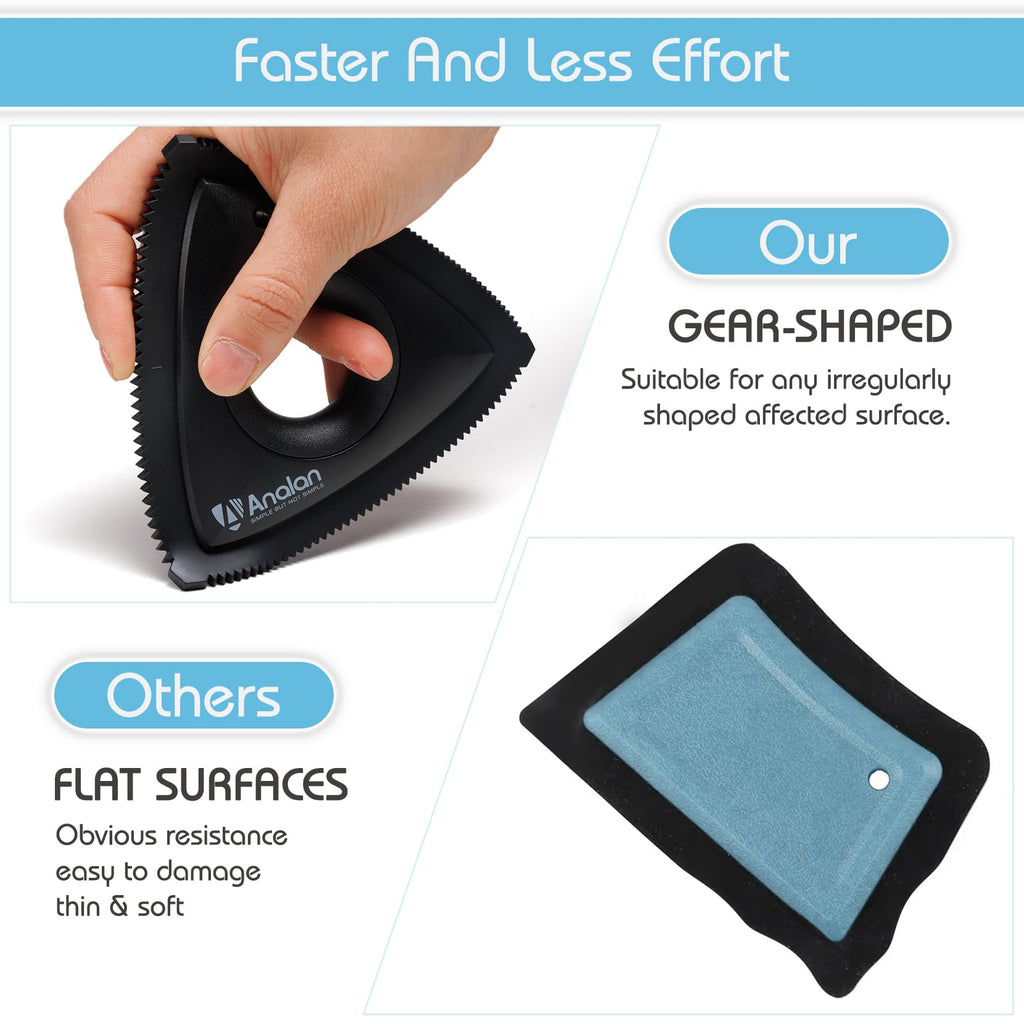 Analan Mini Pet Hair Remover — Black