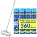 DELOMO Extra-Wide Lint Roller with Extendable Handle