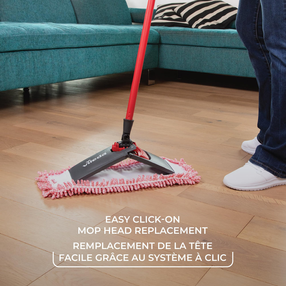 Vileda Pet Pro Microfiber Hair & Dust Mop
